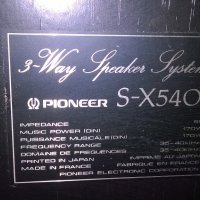 pioneer s-x540 2x170w/8ohm/3way-внос англия, снимка 10 - Тонколони - 22019361