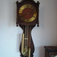 Стар механичен стенен часовник, снимка 7 - Антикварни и старинни предмети - 16638714