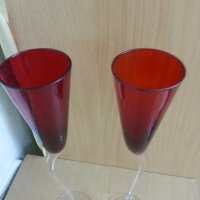 Ритуални чаши цветно стъкло 30см , снимка 7 - Чаши - 22298553