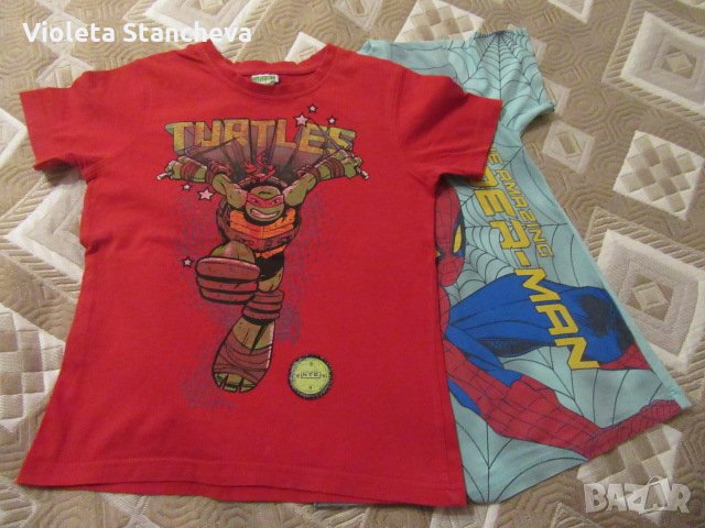 2 бр. ДЕТСКИ ТЕНИСКИ ЗА МОМЧЕ, снимка 1