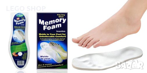 Стелки от мемори пяна - Memory Insoles, снимка 1
