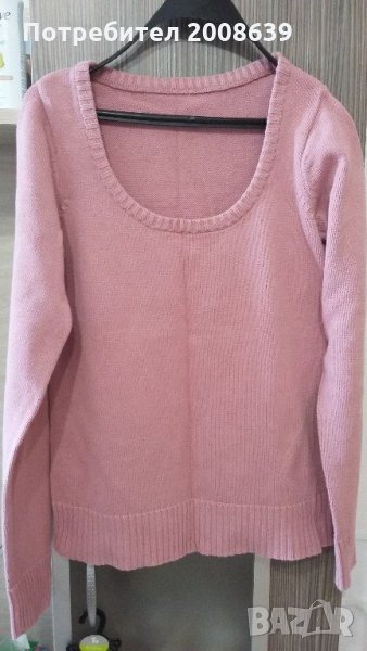 Дамски пуловер TERRA NOVA, памучен, М размер, цвят пепел от рози, снимка 1