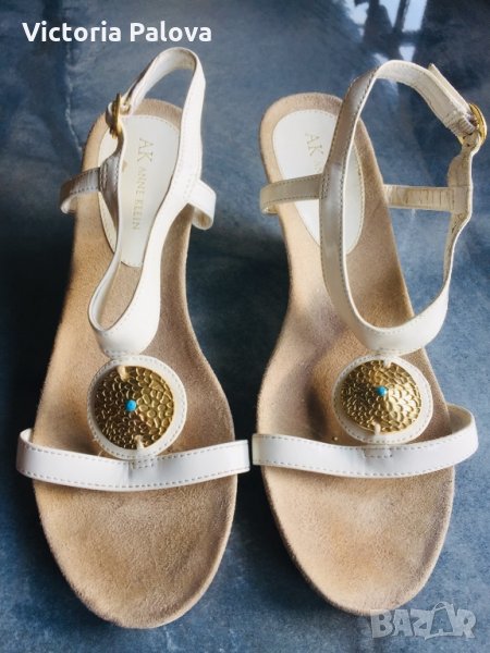Нежни красиви сандали  ANNE KLEIN, снимка 1