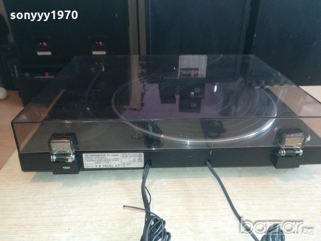 pioneer pl-335-made in japan-грамофон-внос швеицария, снимка 11 - Грамофони - 21154053