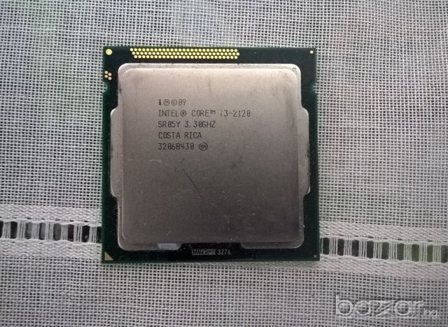процесор cpu intel i3 2120 3.3ghz socket сокет 1155, снимка 3 - Процесори - 16606902