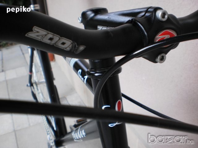 Продавам колела внос от Германия  шосеен велосипед  сингъл спиид черно и бяло 28 цола  , снимка 2 - Велосипеди - 11345433