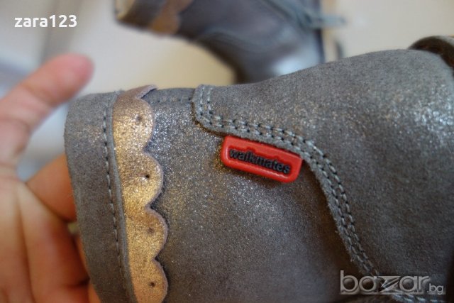 нови кожени ботуши Marks & Spencer, 20ти номер, снимка 9 - Детски боти и ботуши - 18434372