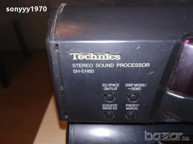 technics tuner amplifier+technics sound processor-made in japan, снимка 11 - Ресийвъри, усилватели, смесителни пултове - 20151633