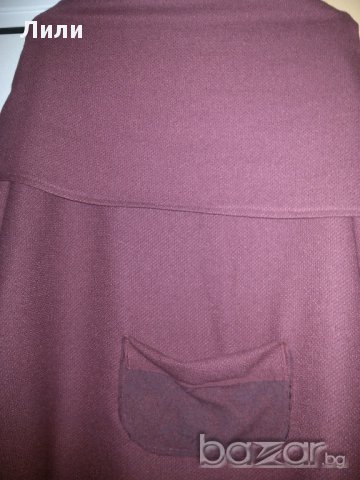 вълнено пончо + подарък ръкавици, снимка 3 - Палта, манта - 16493299