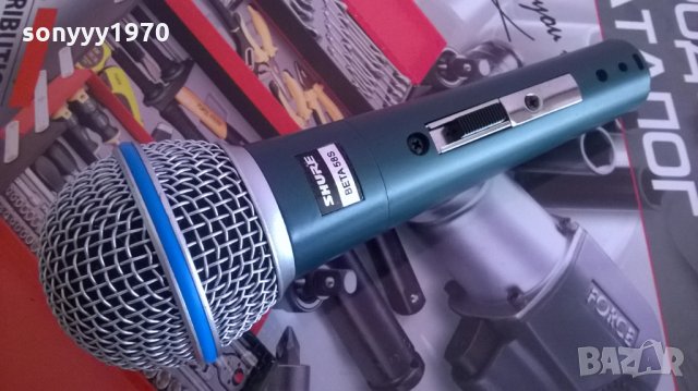 SHURE-PROFI MIC-ВОКАЛ-внос швеицария, снимка 1 - Микрофони - 24374550