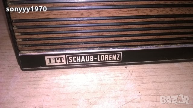 itt schaub-lorenz teddy 4-ретро колекция-внос швеицария, снимка 6 - Ресийвъри, усилватели, смесителни пултове - 24903505