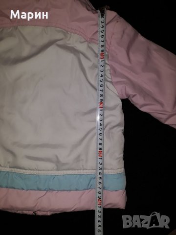 Детско розово яке есенно зимно, снимка 6 - Детски якета и елеци - 23060399