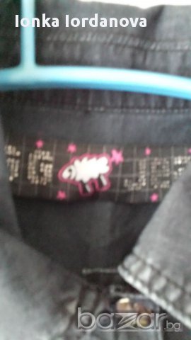 Дънкова рокля, размер М-Л, снимка 2 - Рокли - 17803334