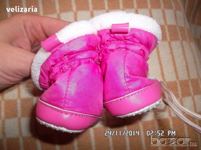 Розови буйки, снимка 2 - Бебешки обувки - 12175707
