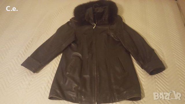 Кожено яке, снимка 4 - Якета - 23771087