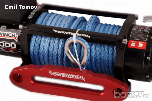 Лебедка KangarooWinch/PowerWinch K 12000 PS (Performance Series) със синтетично въже -НОВА, снимка 7 - Аксесоари и консумативи - 14695964