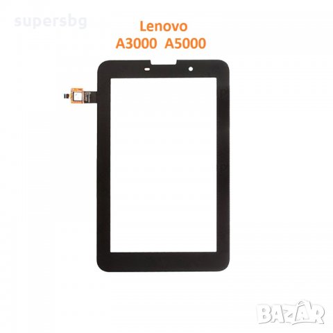 Нов тъч скрийн панел за Lenovo A5000 A5000E A3000 A3000-H Touch Screen Digitizer Glass Panel, снимка 1 - Таблети - 22450107