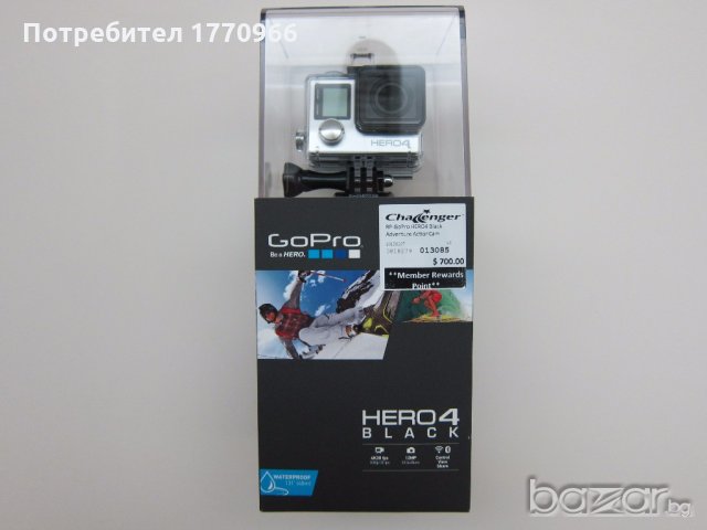 Камера Gopro Hero 4 black. , снимка 5 - Камери - 19334003
