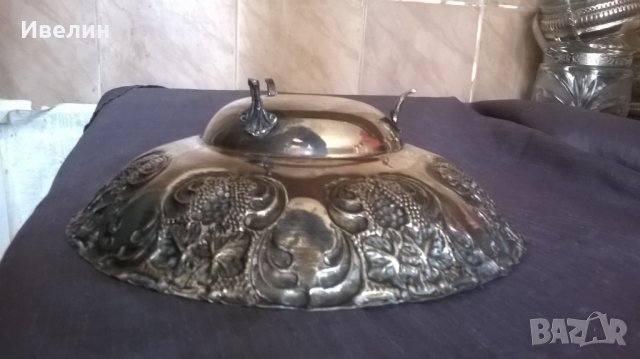 купа,фруктиера арт деко, снимка 4 - Антикварни и старинни предмети - 24396672