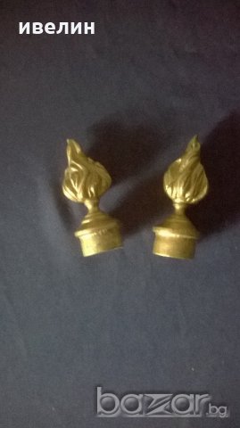 два бронзови гасителя на свещи, снимка 1 - Антикварни и старинни предмети - 20385902