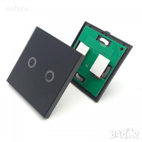 Сензорен ключ за лампи водоустойчив луксозен стъклен работи с докосване, снимка 2 - Друга електроника - 22431630