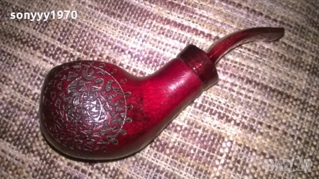 луксозна лула стилна и качествена-13х5х4см-внос швеицария