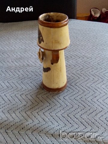 Порцеланова ваза, снимка 4 - Антикварни и старинни предмети - 20617516