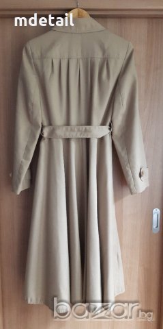 Modena - бежов тренч/винтидж, снимка 5 - Палта, манта - 19785414