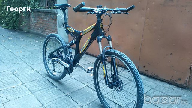 Планински алуминиев велосипед Бианчи с амортисьори 26 цола и дискови спирачки, снимка 9 - Велосипеди - 15019240
