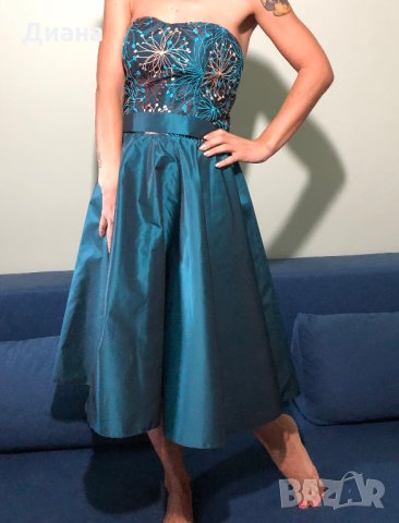 Дизайнерска бална рокля , снимка 7 - Рокли - 23924127