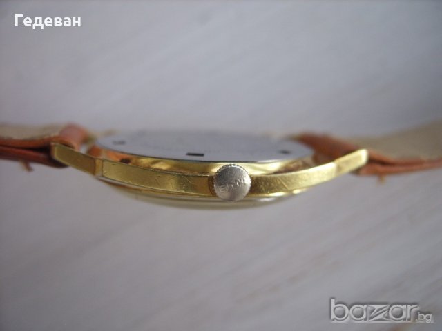 Рядък позлатен ELDOR GENEVE De Luxe Peseux, снимка 4 - Мъжки - 21043358