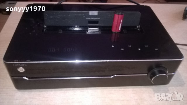 hitachi-receiver-cd-usb-iphone-tuner-внос швеицария, снимка 5 - Ресийвъри, усилватели, смесителни пултове - 23998674