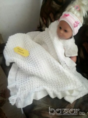 Бебешка пелена "Ангелска прегръдка" - за новородени бебета, снимка 2 - Други - 20660032