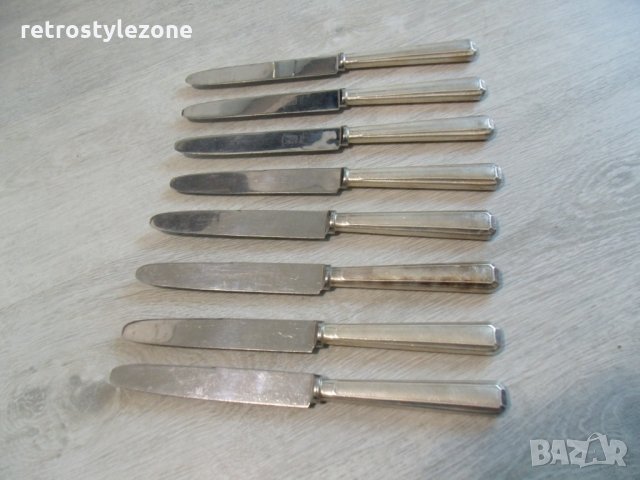 № 2768 стари метални ножчета CALDERONI  - 8 броя в комплекта , снимка 1 - Други ценни предмети - 23119251