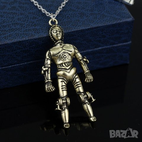 ✨ 🚀Star Wars R2-D2 колие - емблематичната двойка роботи!, снимка 7 - Колиета, медальони, синджири - 21597121