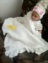 Бебешка пелена "Ангелска прегръдка" - за новородени бебета, снимка 2