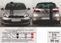 Фолксваген VW стикери надписи лепенки фолио, снимка 4