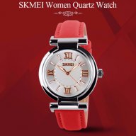 Часовник SKMEI дамски червен , снимка 12 - Дамски - 15354062