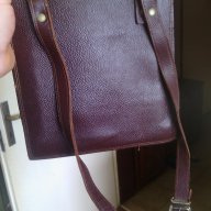 Луксозна ретро чанта от естествена кожа, снимка 6 - Чанти - 14565595
