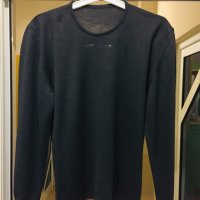 Италия.нежна блуза меринос и акрилик, снимка 2 - Блузи с дълъг ръкав и пуловери - 24398396