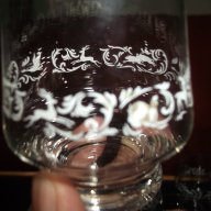Чаши от Германия - Рисувано стъкло - 9 бр , снимка 1 - Чаши - 18001746