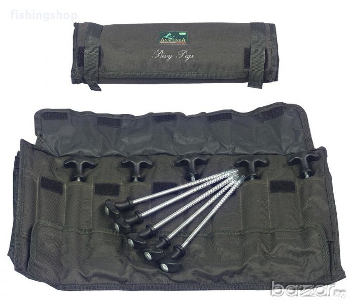 Колчета за палатка ANACONDA BIVVY PEGS LARGE, снимка 1