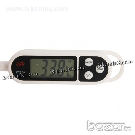 Дигитален термометър със сонда 14см - код 0621, снимка 1