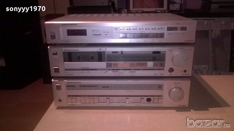 grundig amplifier+tuner+deck-внос швеицария, снимка 1