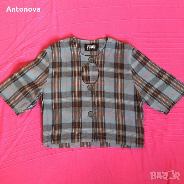 Кроптоп от лен, снимка 1