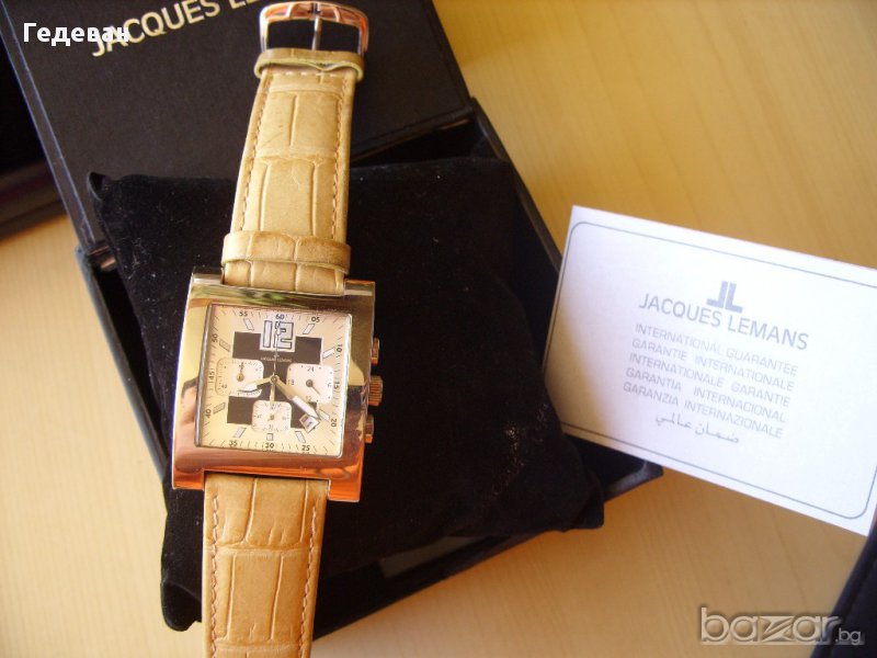 Jacques Lemans Chronograph Checkmate, снимка 1