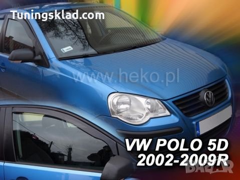 Ветробрани за VW POLO (2002-2009) 5 врати - 2бр. предни, снимка 1