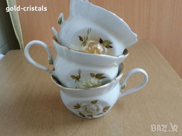  руски порцелан чаши за чай, снимка 15 - Антикварни и старинни предмети - 24952231