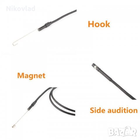 Ендоскоп водоустоѝчив 1м, 5.5 mm, 6 лед диода, снимка 9 - Друга електроника - 24086261