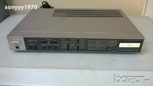 sony ta-v5 stereo amplifier-made in japan-внос швеицария, снимка 3 - Ресийвъри, усилватели, смесителни пултове - 18181667